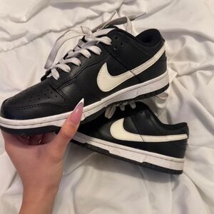Nike Black and White Athletic Shoes